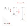 JIFAR Soporte de pared universal para proyector LED HD_2