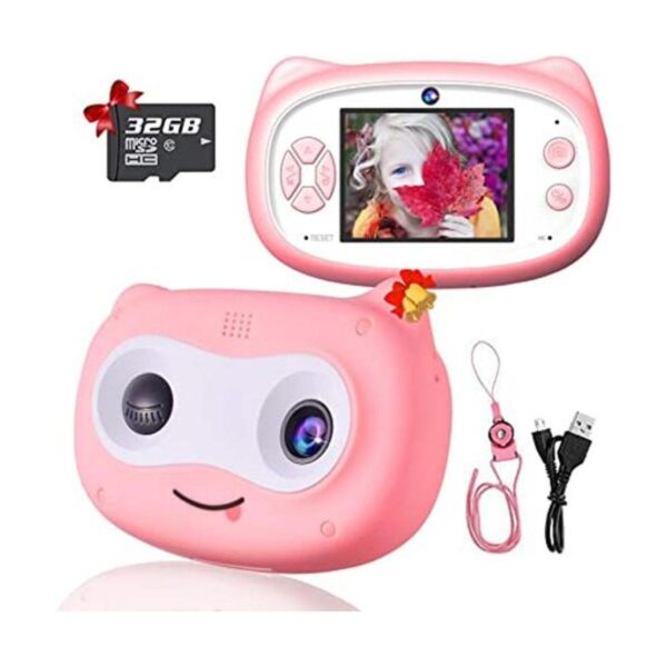 D.DA.D Selfie Cámara de fotos para niños para niñas los_1