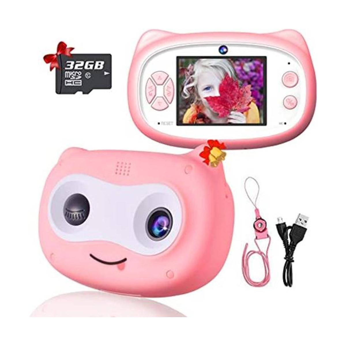 D.DA.D Selfie Cámara de fotos para niños para niñas los