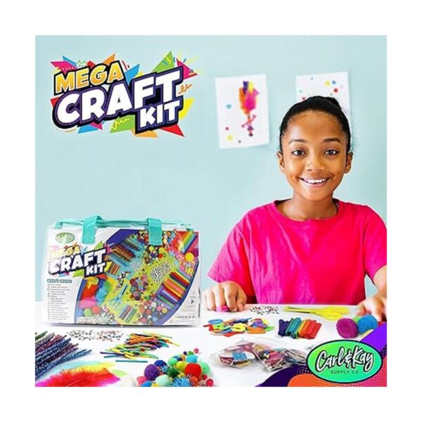 Mega Kit de manualidades para niños suministros de arte y_2