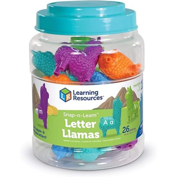 Learning Resources SnapnLearn Llamas 26 piezas a partir_4
