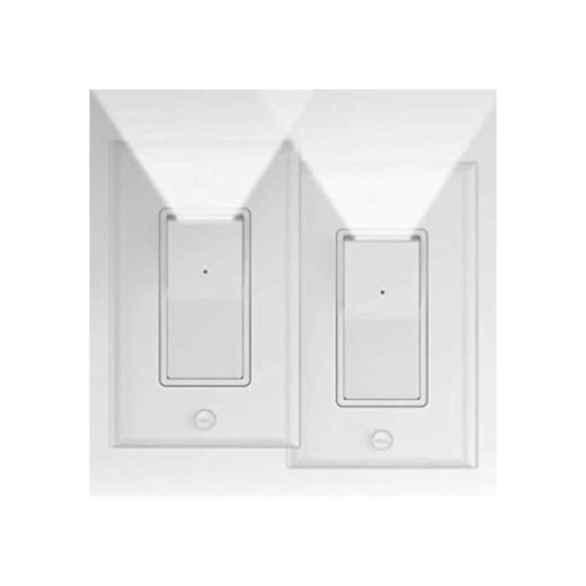 Paquete de 2 interruptores de luz iluminados interruptor
