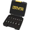 LEXIVON ETORX Juego de llaves de acero de aleación de