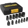 LEXIVON ETORX Juego de llaves de acero de aleación de