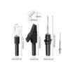 Goupchn 5PCS Banana Plug Silicone Test Leads Kit 4mm Fully_4