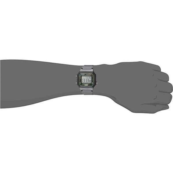 Camuflaje clásico Negro Reloj de cuarzo digital_2