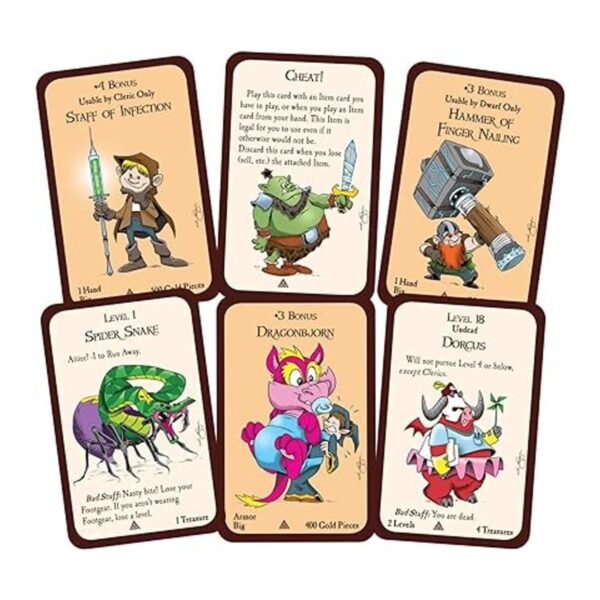 Juego de cartas Munchkins Mazes Juego de cartas_4