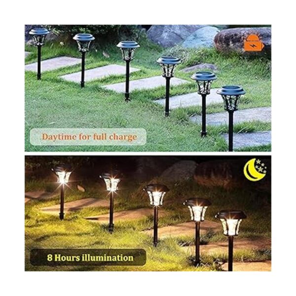 MAGGIFT Paquete de 6 luces solares de 25 lúmenes luces_2