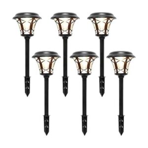 MAGGIFT Paquete de 6 luces solares de 25 lúmenes luces_1