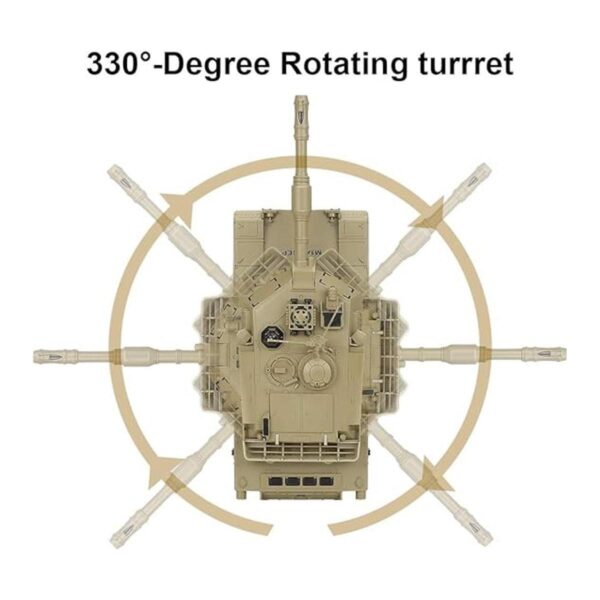 Tanque EAHUMM Rc 128 M1A2 Tanque del ejercito_5