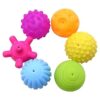 FIVOENDAR Juego de 6 bolas sensoriales para niños bolas_2