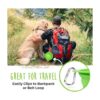 Mighty Paw Juego de cuencos plegables para perros 2_3