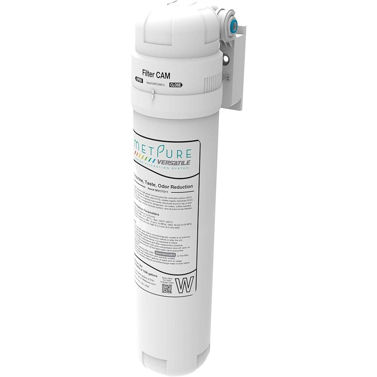 Metpure MVCTO11KIT Filtro de agua de giro rápido versátil