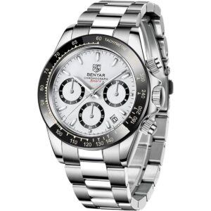 BENYAR Reloj de pulsera analógico con movimiento de_1