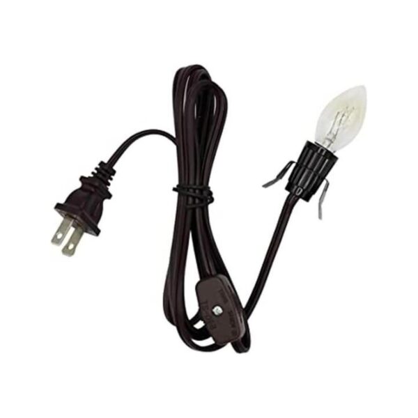 Creative Hobbies Cable de lámpara con clip y bombilla de 7