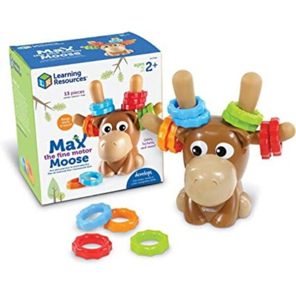 Learning Resources Max the Fine Motor Moose 13 piezas_1
