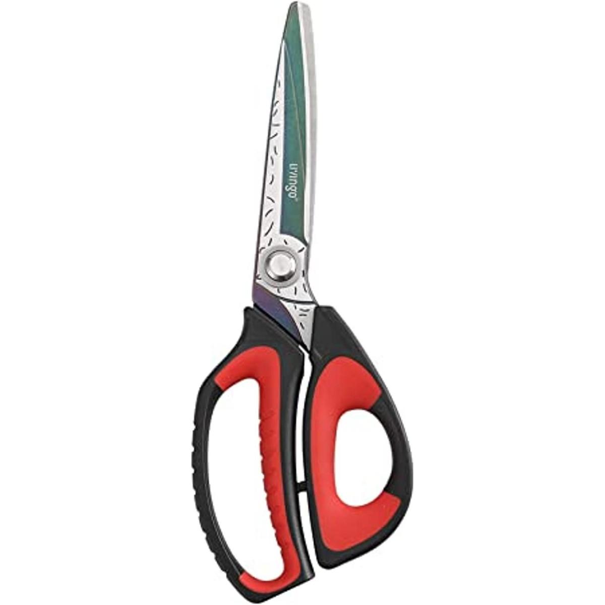 LIVINGO Tijeras multiusos resistentes de 10 pulgadas con
