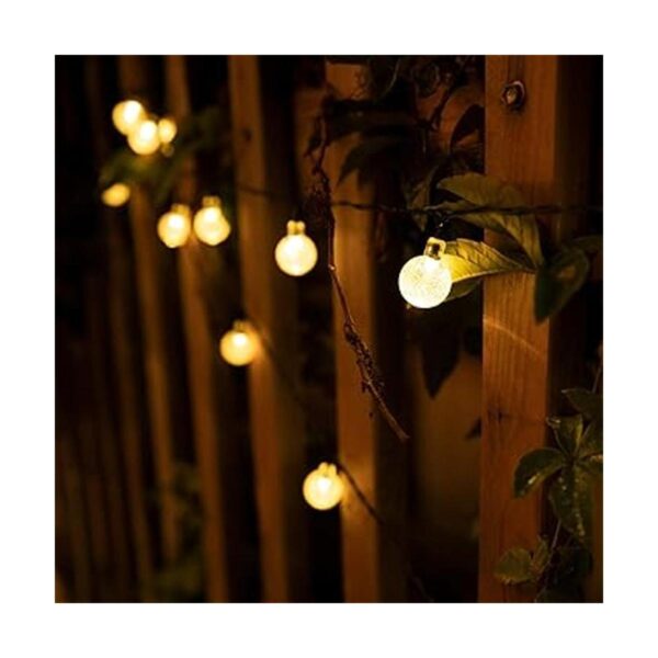 Las luces solares para exteriores con 60 LEDs de 35.6 pies_3