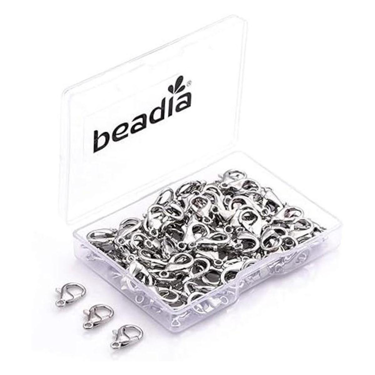 BEADIA Cierres de langosta de aleación de 0.472 x 0.236