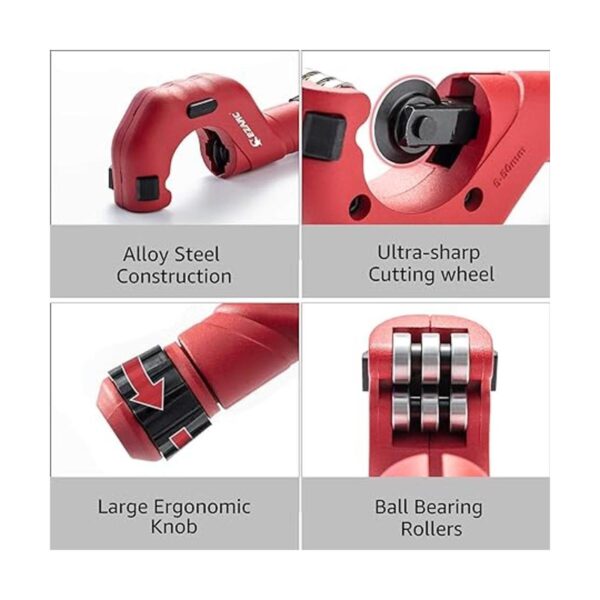 EZARC Pipe Cutter Tubing Cutter Set with Mini Tube_3