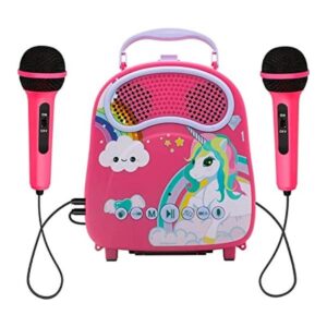 NA Máquina de karaoke para niñas y niños con 2_1