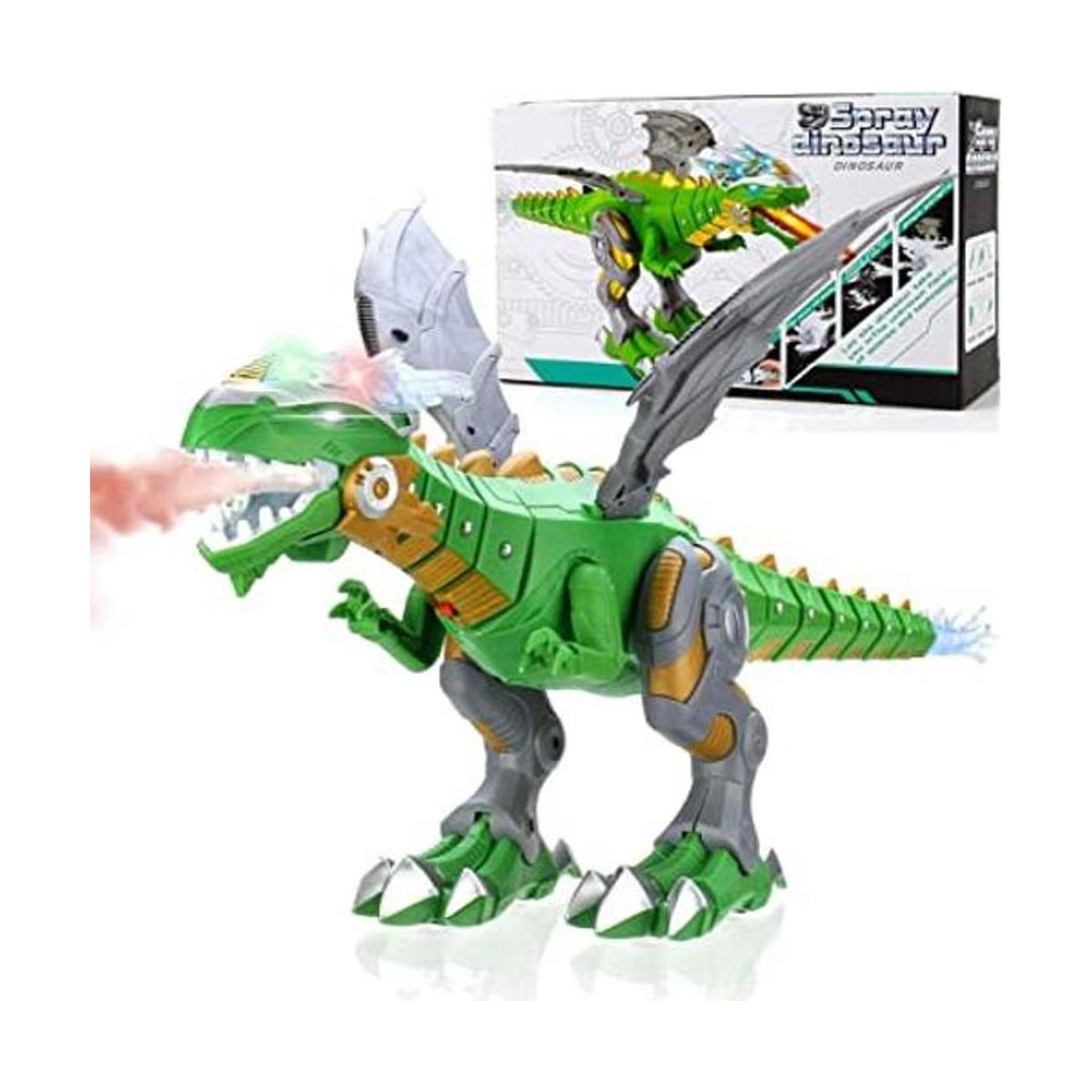 Liberty Imports Juguete de dragón robot rociador de
