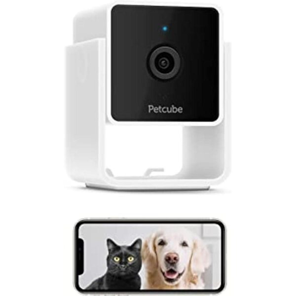 Petcube Cámara de monitoreo de mascotas con chat_1