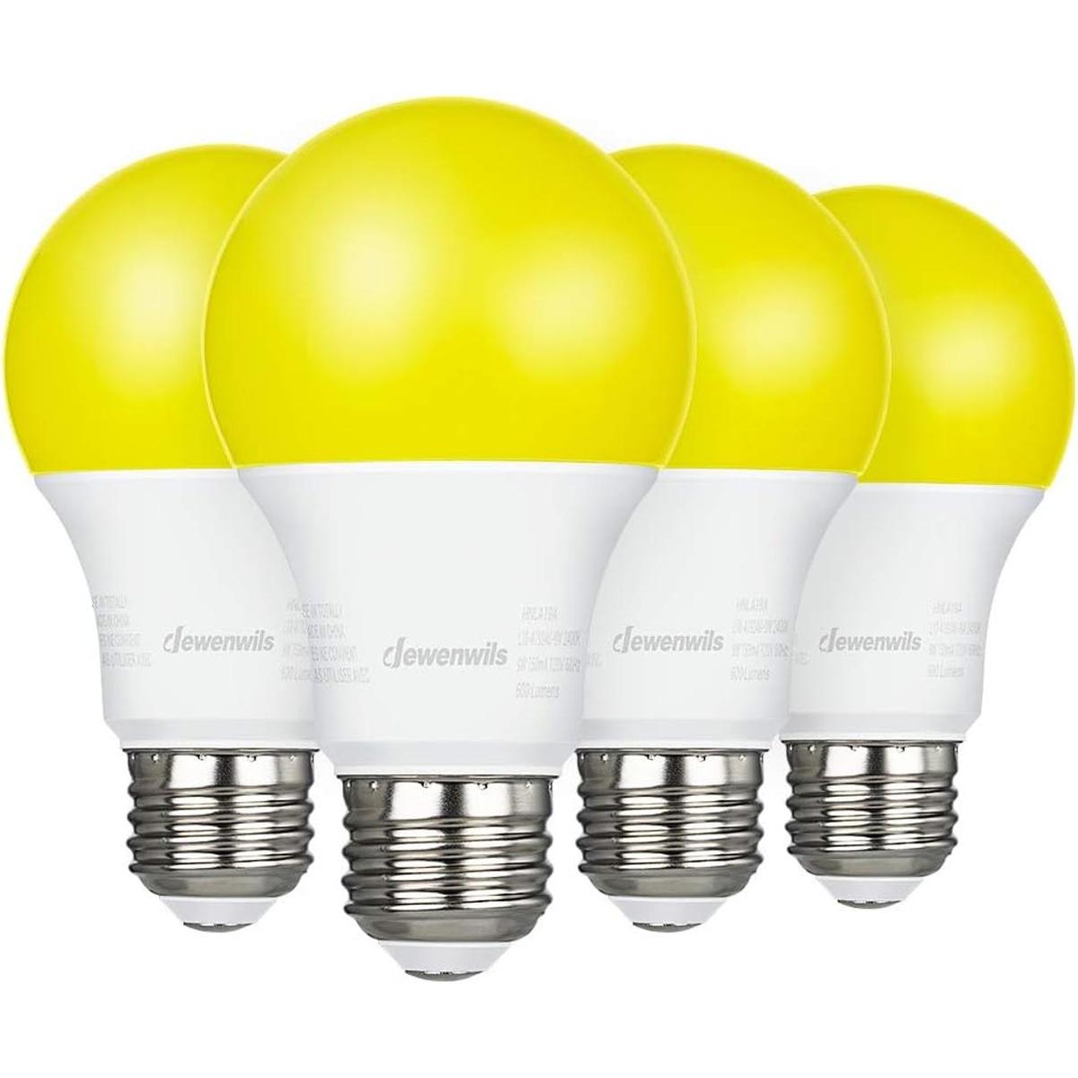 DEWENWILS Paquete de 4 bombillas LED para exteriores