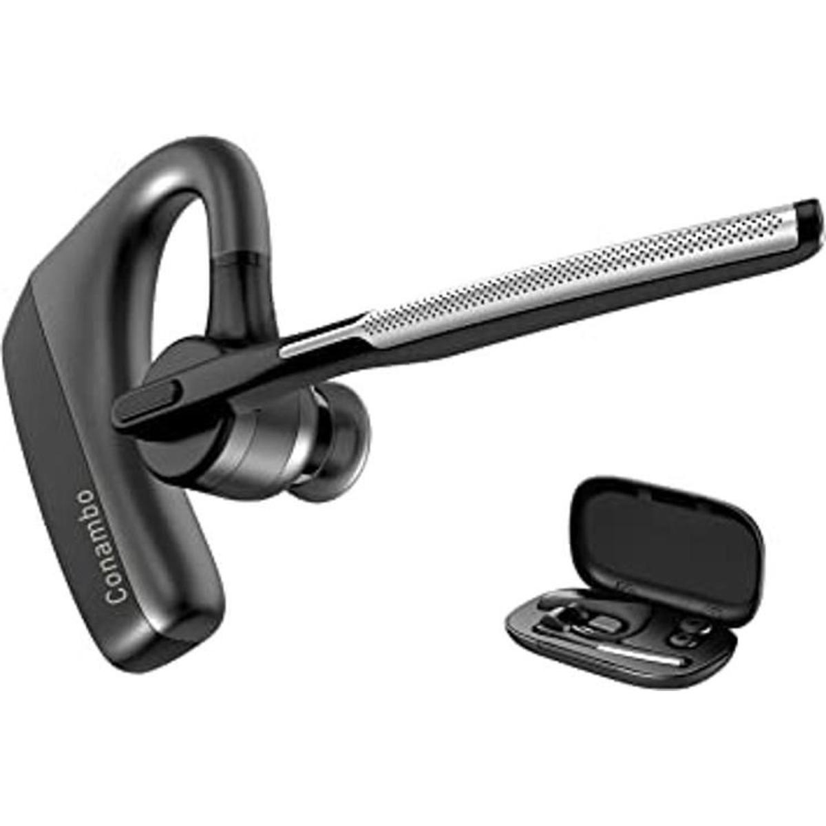 CONAMBO Bluetooth Headset V5.1 16 Hrs HD Talktime CVC8.0