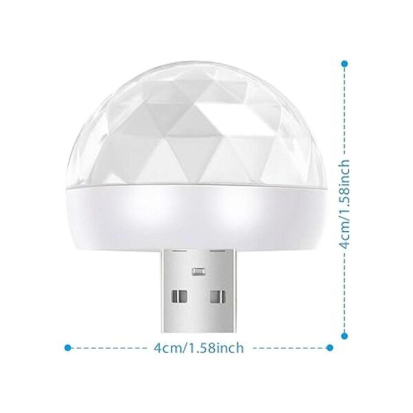 Mini luz de discoteca USB de 1.58 pulgadas 1.6 in_5