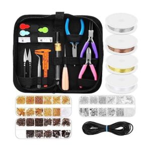Paxcoo Kit de suministros para hacer joyas kit de