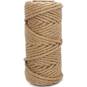 Cuerda de yute gruesa de 328 pies duradera perfecta para_1