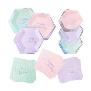 Harlow Grey Sprinkles Kit de feliz cumpleaños pastel_1
