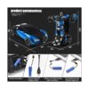Jeestam RC robot coche para niños transforman el juguete
