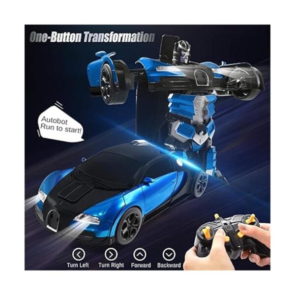 Jeestam RC robot coche para niños transforman el juguete