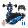 Jeestam RC robot coche para niños transforman el juguete