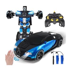 Jeestam RC robot coche para niños transforman el juguete