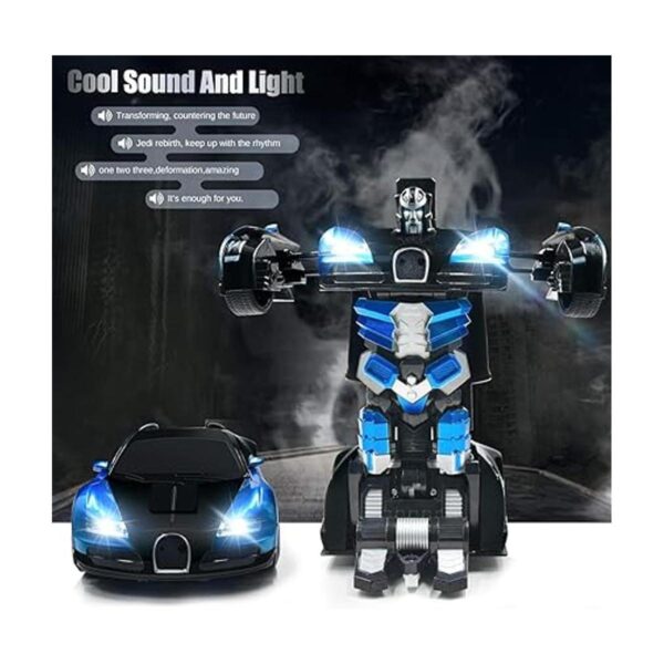 Jeestam RC robot coche para niños transforman el juguete