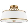 Kira Home Zoey Lámpara de techo moderna de 3 luces_1
