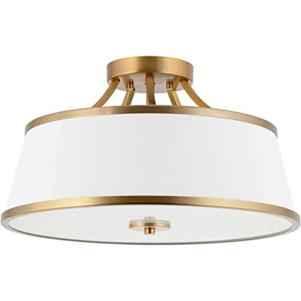 Kira Home Zoey Lámpara de techo moderna de 3 luces