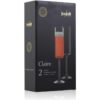 JoyJolt Claire Collection Juego de 2 vasos de champán de_6