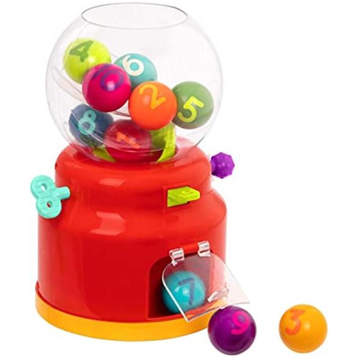 Battat Dispensador de bolas para niños mini máquina