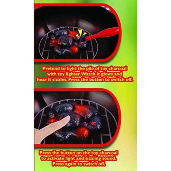Redbox Light Sound Juego de parrilla para barbacoa_5