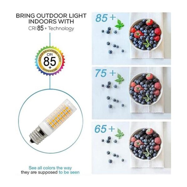 Luz para horno de microondas 7 W E17 luz de_4