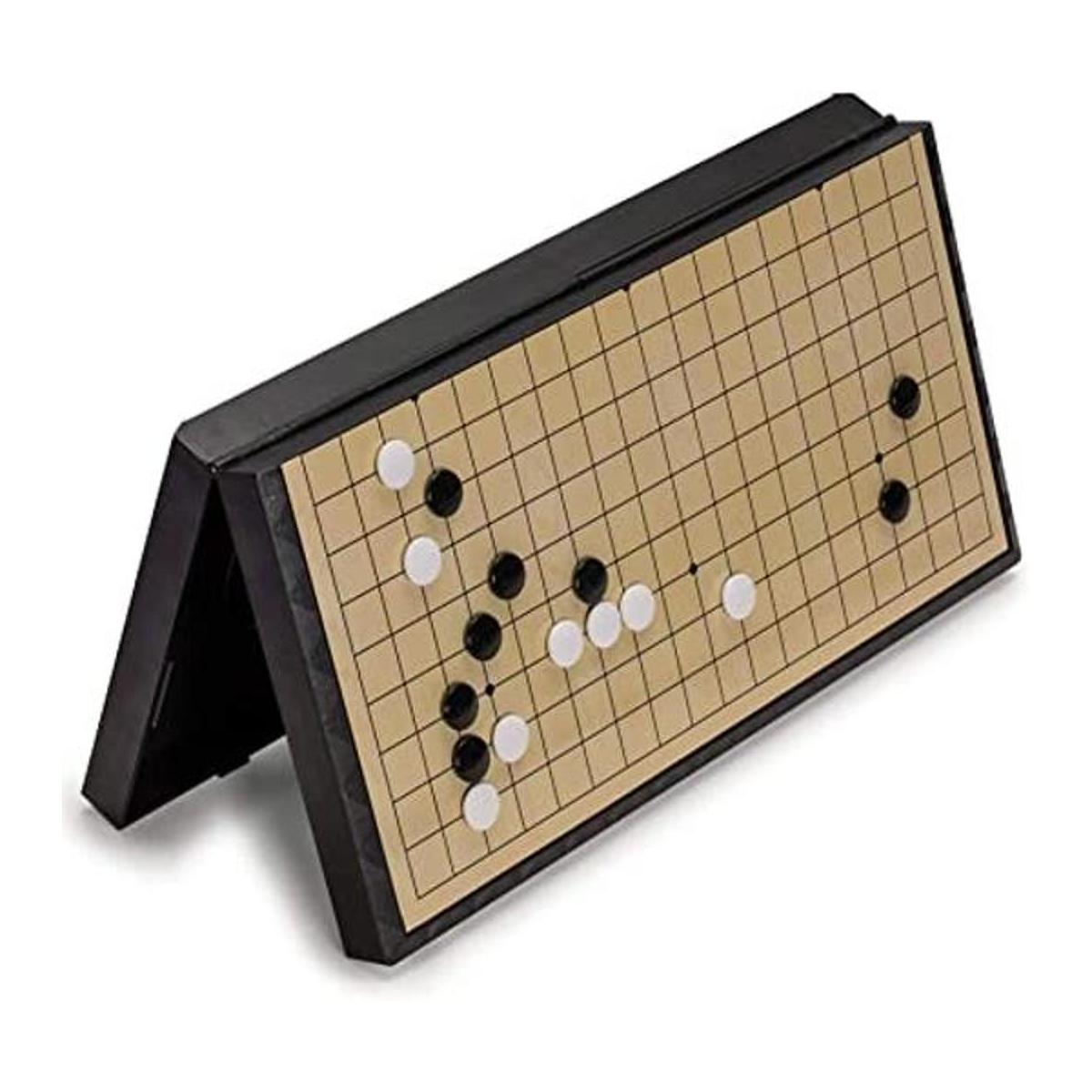 Juego de ajedrez magnético de 11.2 pulgadas con piedras de