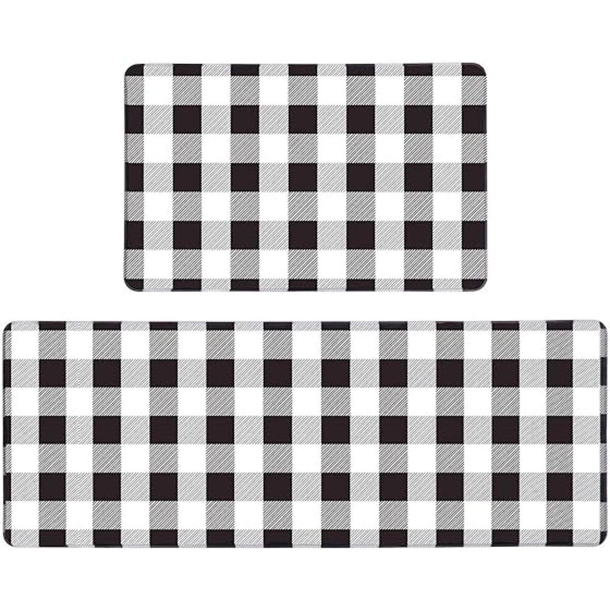Pauwer Juego de 2 tapetes antifatiga para cocina