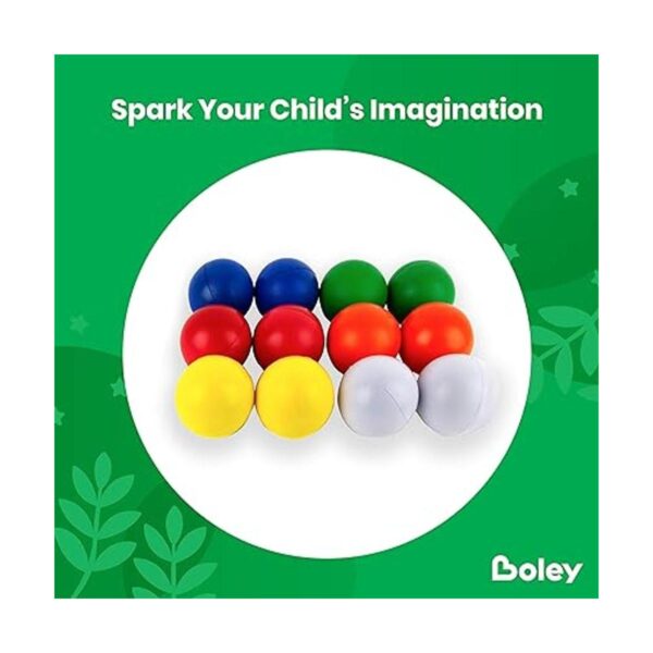 Boley Foam Stress Ball and Bounce Ball Set 12 Pack Small_3