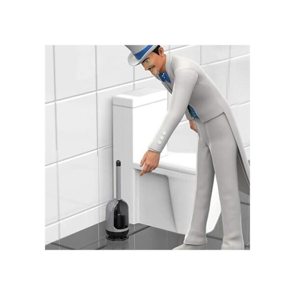MR.SIGA Toilet Bowl Brush and Holder for Bathroom