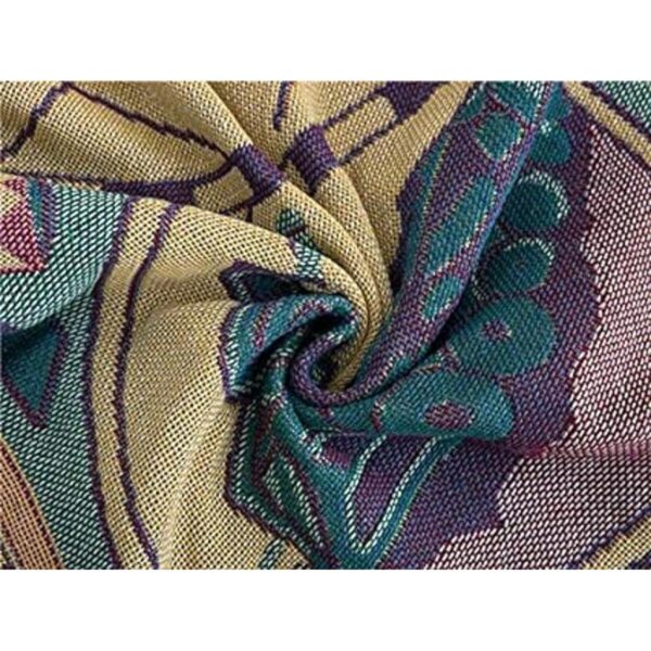 MayNest Manta de mapa mundial reversible hippie