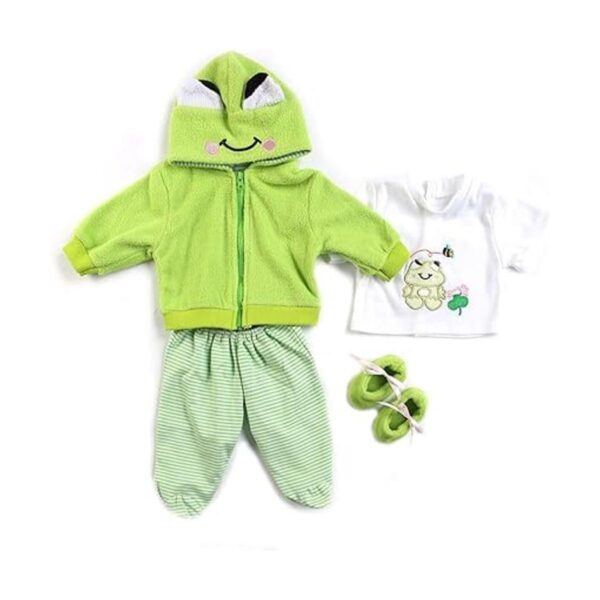 HUADOLL Reborn Baby Girl Boy Muñecas Ropa 22.0 in 4 piezas_2